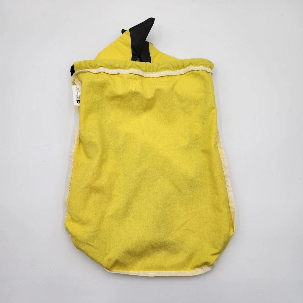 Pokemon Pikachu Drawstring Backpack Bag 2011 Nintendo Yellow Character Sack
